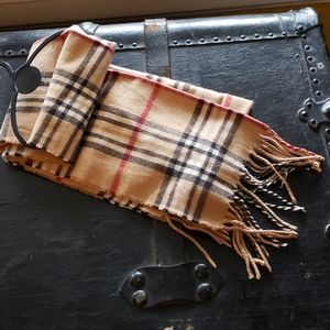 NEW plaid scarf